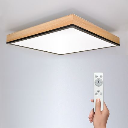 LED Dimbar taklampa LED/40W/230V 3000-6500K + fjärrkontroll