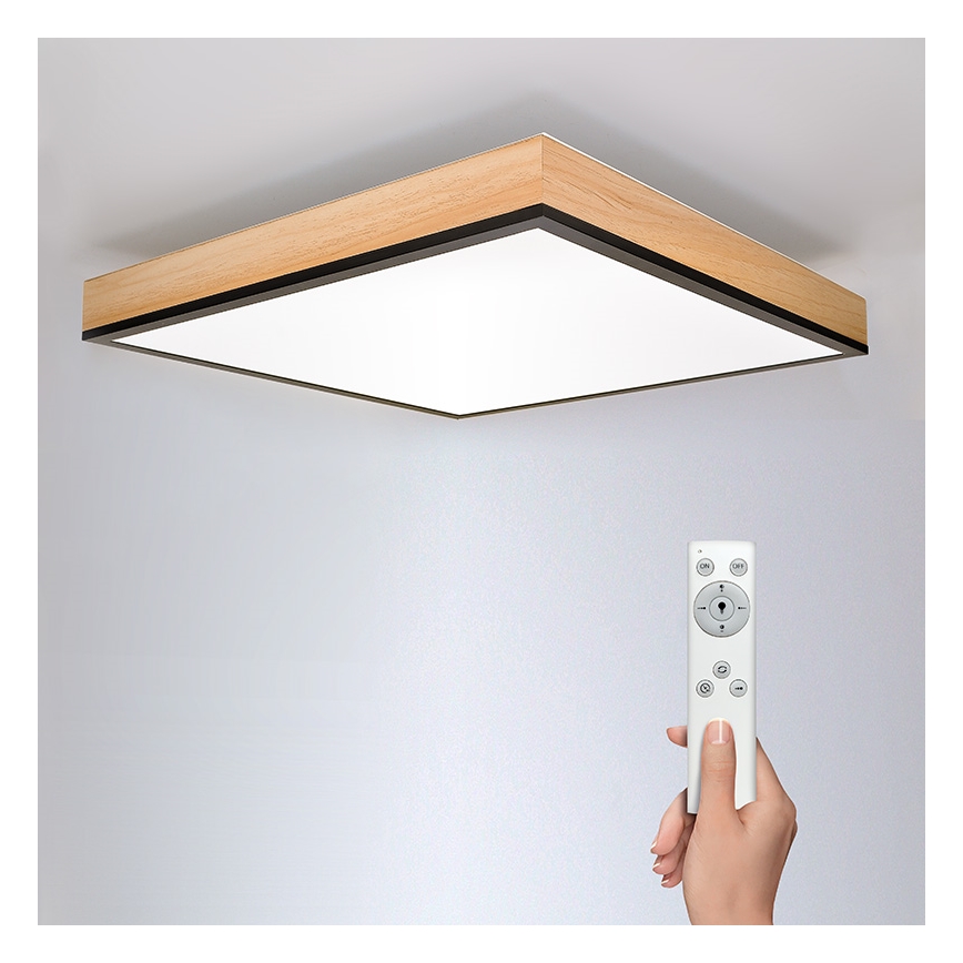 LED Dimbar taklampa LED/40W/230V 3000-6500K + fjärrkontroll