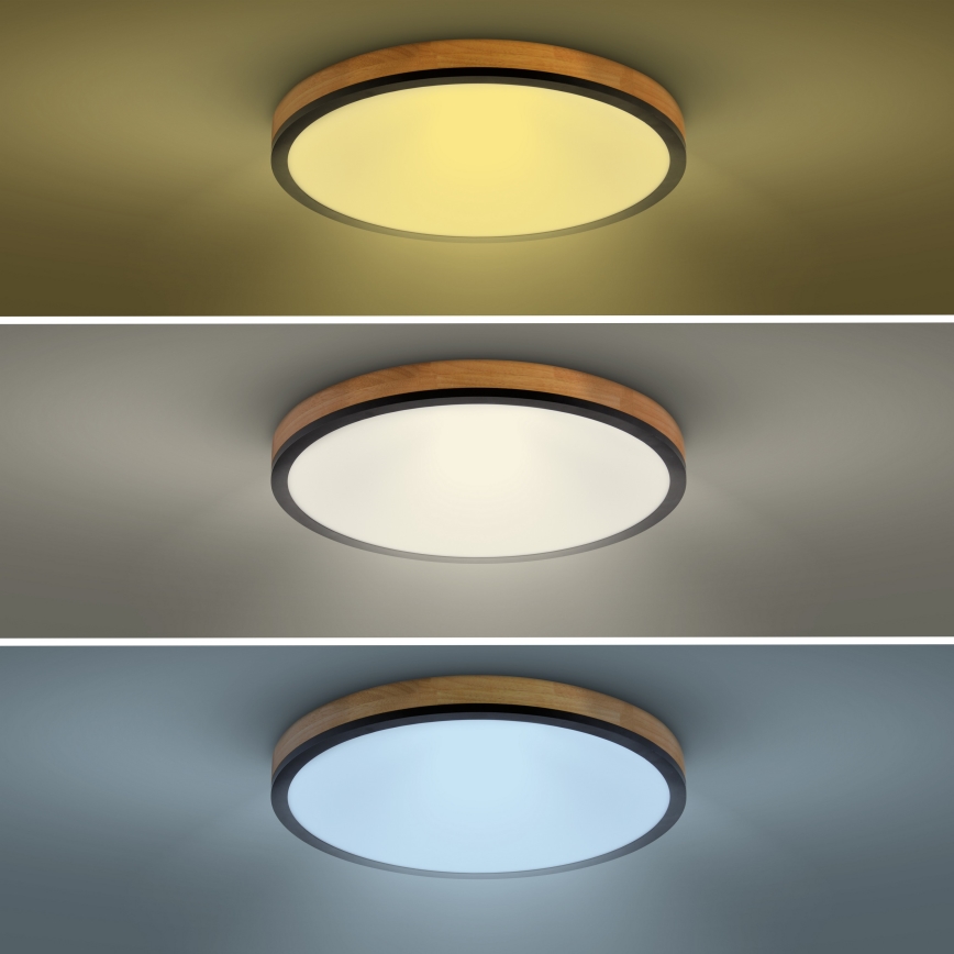 LED Dimbar taklampa LED/40W/230V 3000-6500K ek + fjärrkontroll