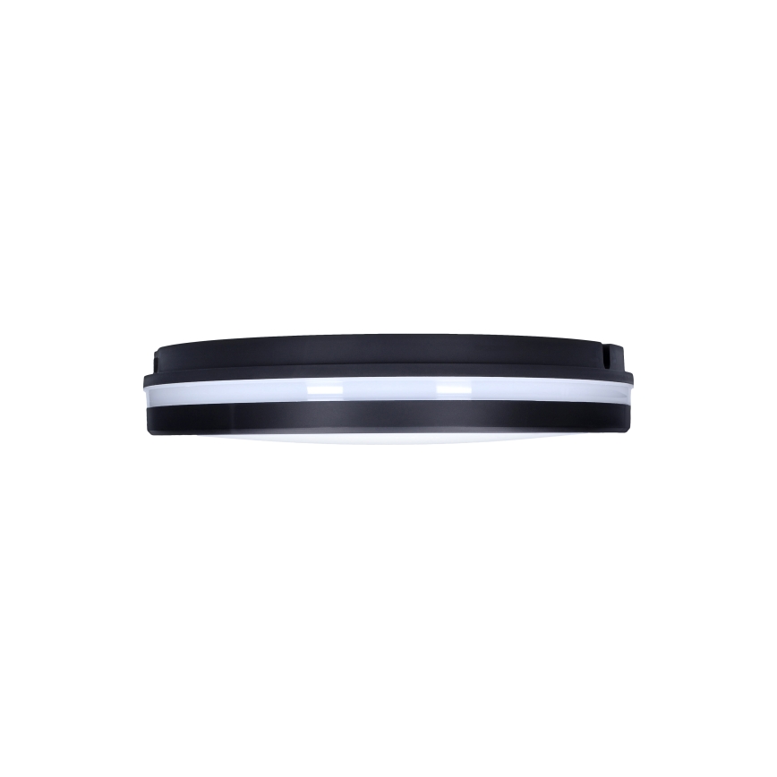 LED Ljusreglerad utomhus tak belysning LED/18W/22W/26W/230V 3000/4000/6500K IP65 svart