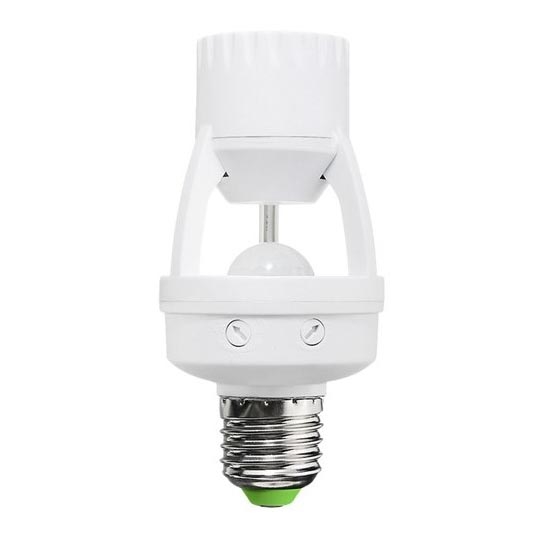 Solight WPIR06 − PIR-sensor för E27 Glödlampa vit