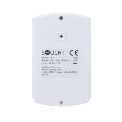Soligth 1D11 - GSM Alarm med Fjärrkontroll  3xAA/1xCR2032