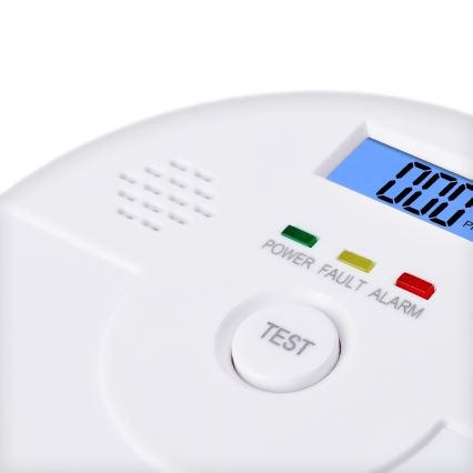 Soligth 1D31 - Bilbon monoxiddetektor (CO) med alarm 9V