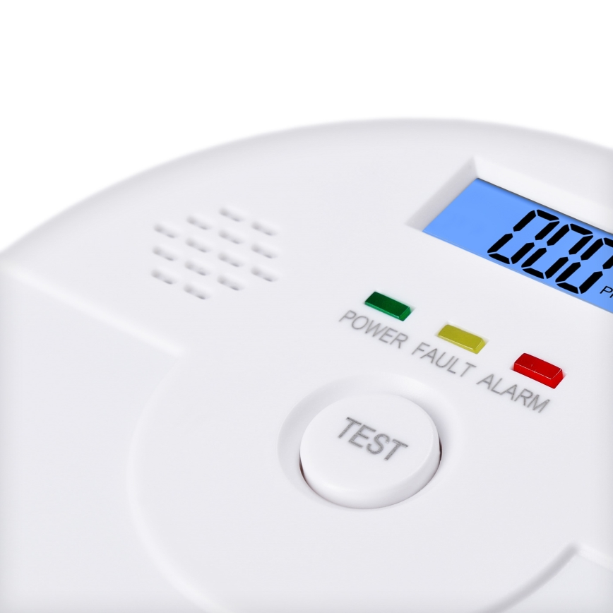 Soligth 1D31 - Bilbon monoxiddetektor (CO) med alarm 9V
