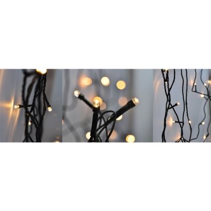 Soligth 1V07-WW - LED Utomhus Julbelysning 25 m 400xLED/230V IP44 3,000K