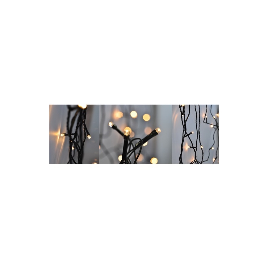Soligth 1V07-WW - LED Utomhus Julbelysning 25 m 400xLED/230V IP44 3,000K