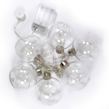 Soligth 1V228 - LED Julbelysning 2,5 m 30xLED/3xAA