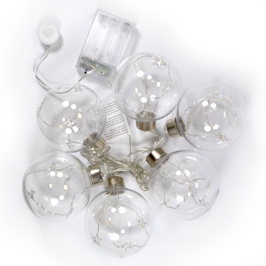 Soligth 1V228 - LED Julbelysning 2,5 m 30xLED/3xAA