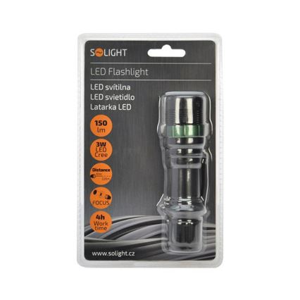 Soligth WL09 - LED  LED/3W/3xAAA