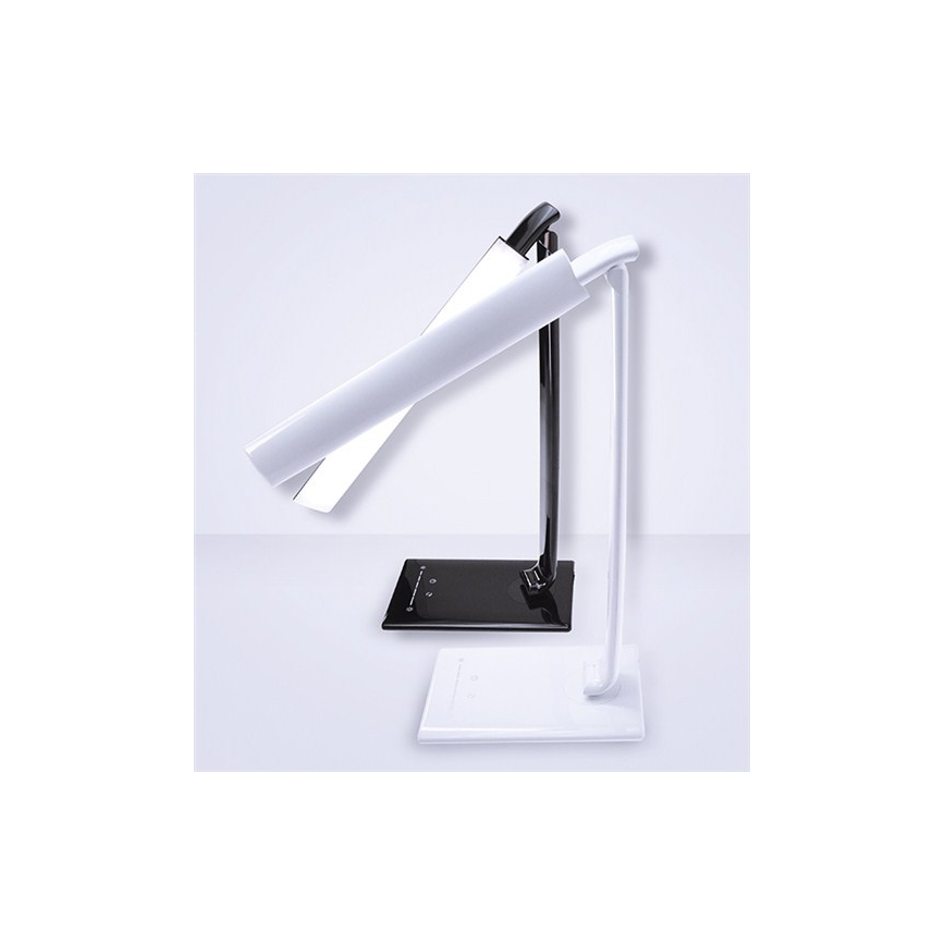 Soligth WO37-W - Barn LED-Lampa Dimbar USB-kontakt LED/12W/230V vit