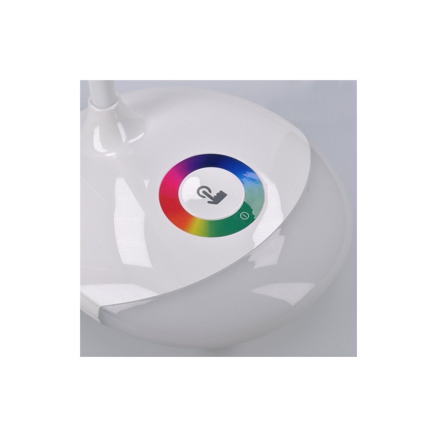 Soligth WO44 - LED RGB Bordslampa Dimbar Laddningsbar LED/5W/5V 1800 mAh
