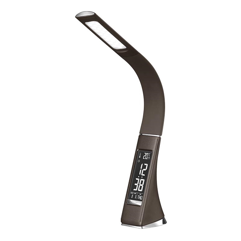 Soligth WO46-H - Barn LED-Lampa Dimbar med en skärm LED/6W/230V brun