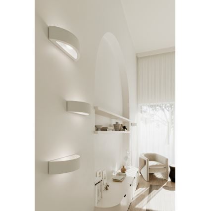 Vägglampa ATENA 1xE27/60W/230V 40,5 cm vit