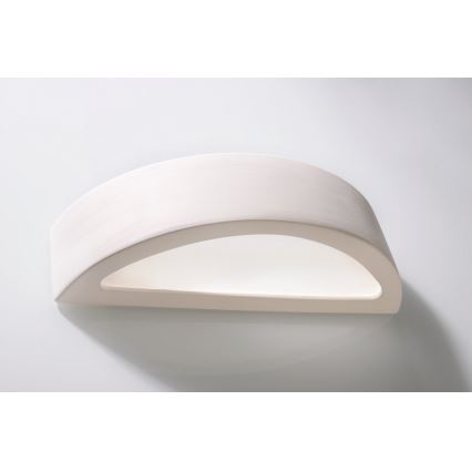 Vägglampa ATENA 1xE27/60W/230V 40,5 cm vit