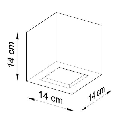Vägglampa LEO 1xE27/60W/230V vit