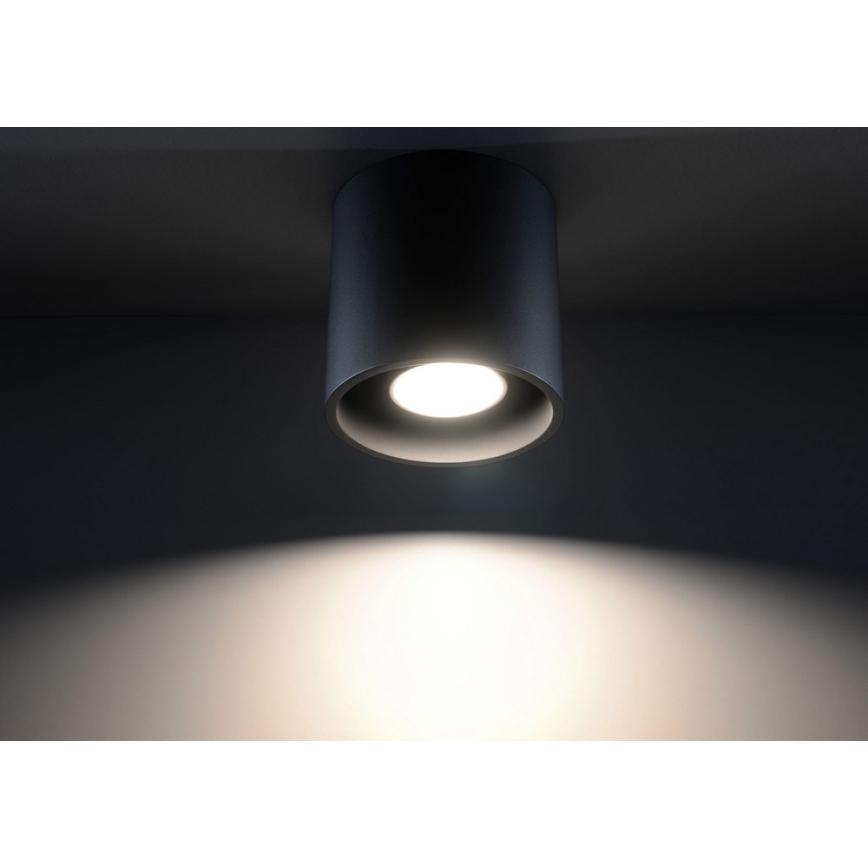 Spotlight ORBIS 1 1xGU10/10W/230V svart