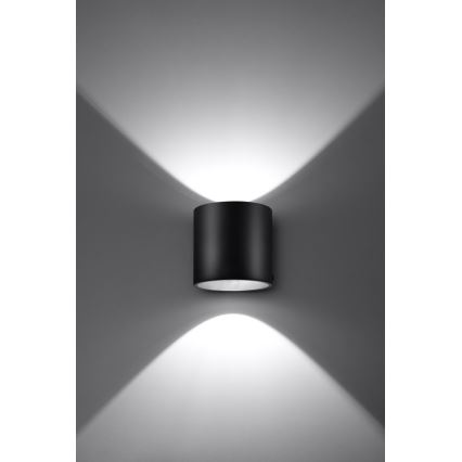 Väggspotlight ORBIS 1 1xG9/40W/230V svart