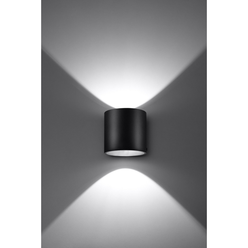 Väggspotlight ORBIS 1 1xG9/40W/230V svart