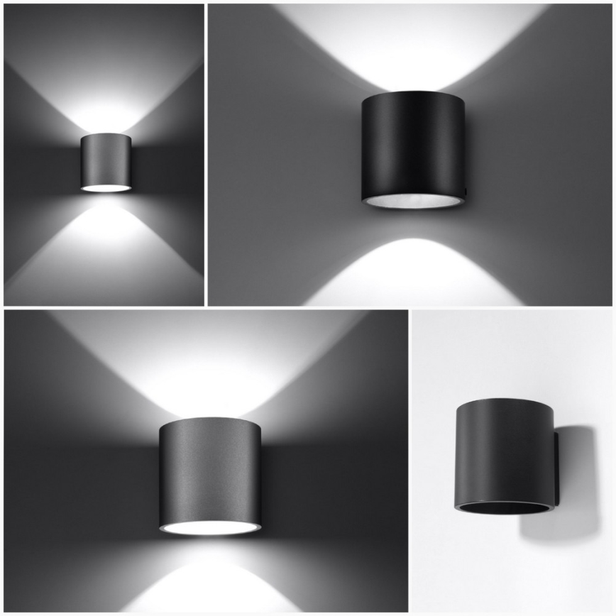 Väggspotlight ORBIS 1 1xG9/40W/230V vit