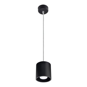 Sollux SL.0051 - Ljuskrona med snöre ORBIS 1 1xGU10/40W/230V svart