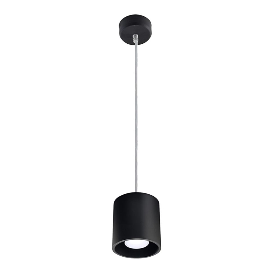 Sollux SL.0051 - Ljuskrona med snöre ORBIS 1 1xGU10/40W/230V svart