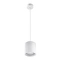 Sollux SL.0053 - Ljuskrona med snöre ORBIS 1 1xGU10/40W/230V vit