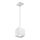 Sollux SL.0062 - Ljuskrona med snöre QUAD 1 1xGU10/40W/230V vit