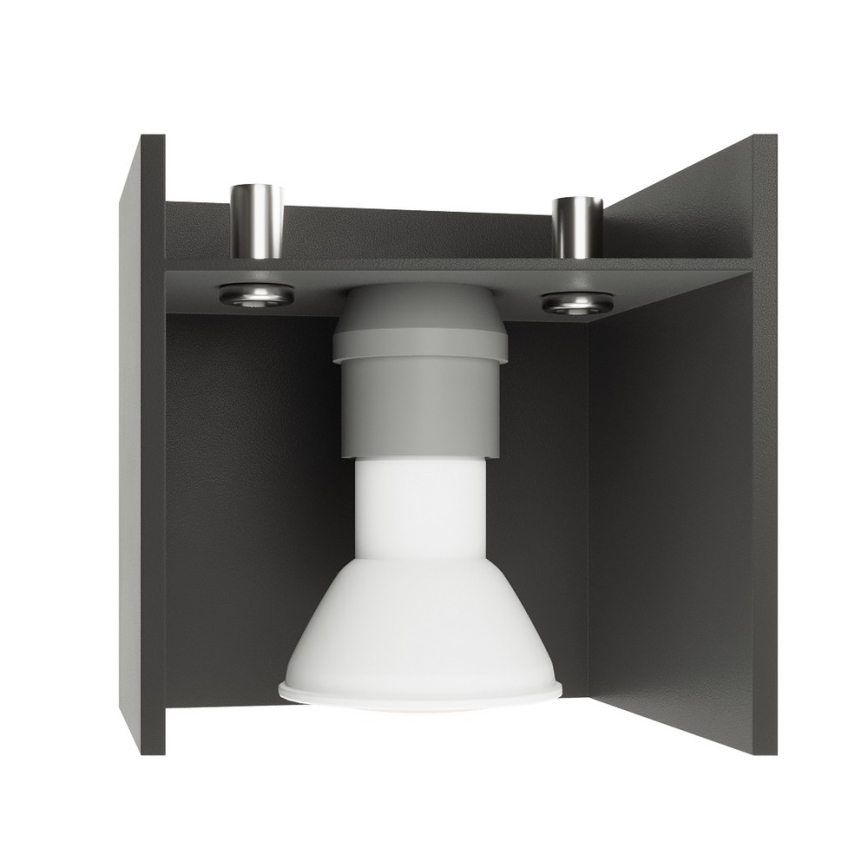 Sollux SL.0062 - Ljuskrona med snöre QUAD 1 1xGU10/40W/230V vit