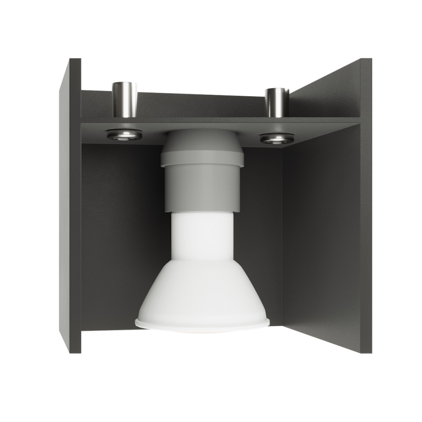 Spotlight QUAD 2 2xGU10/40W/230V svart
