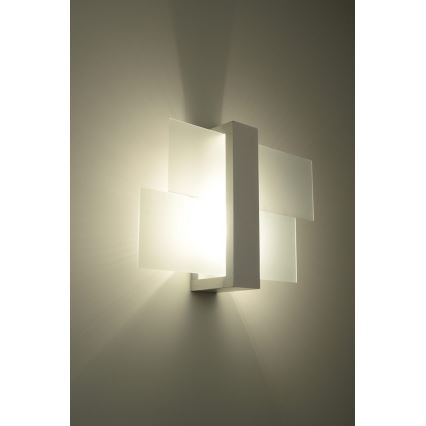 Vägglampa FENIKS 1 1xE27/60W/230V Björk/bok/vit