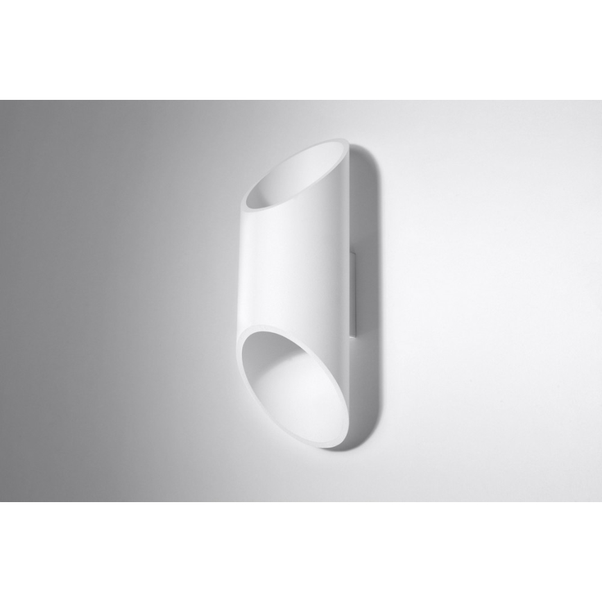 Sollux SL.0108 - Väggbelysning PENNE 30 1xG9/40W/230V vit