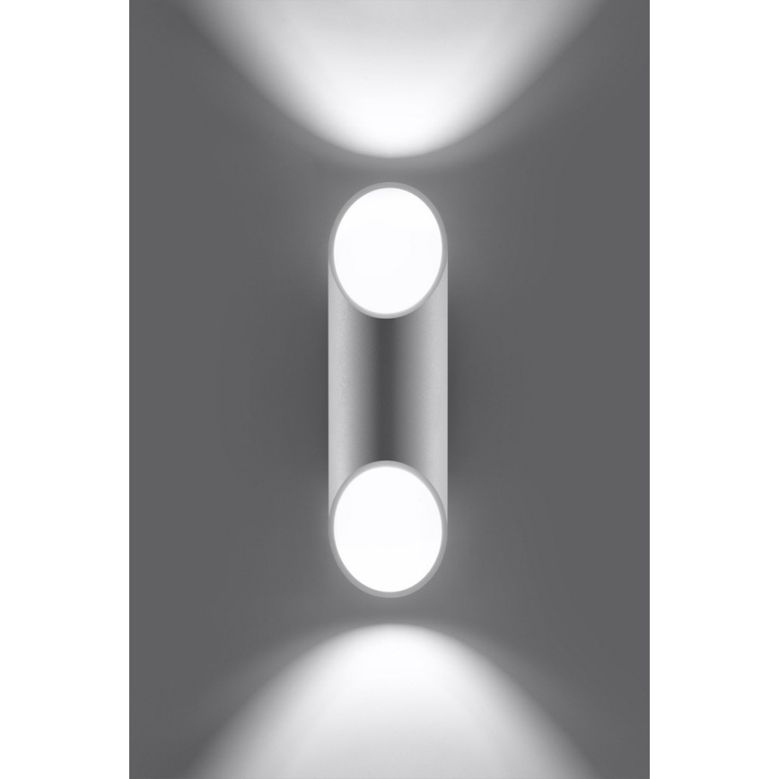 Sollux SL.0108 - Väggbelysning PENNE 30 1xG9/40W/230V vit