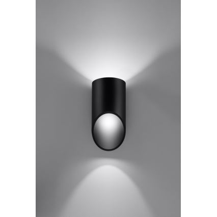 Sollux SL.0113 - Väggbelysning PENNE 20 1xG9/40W/230V svart