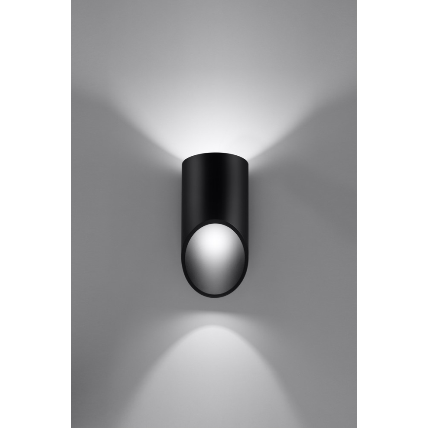 Sollux SL.0113 - Väggbelysning PENNE 20 1xG9/40W/230V svart
