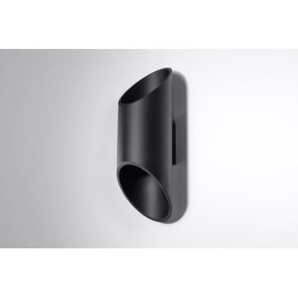 Sollux SL.0114 - Väggbelysning PENNE 30 1xG9/40W/230V svart