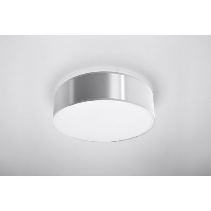 Sollux SL.0122 - Takbelysning ARENA 35 2xE27/60W/230V grå