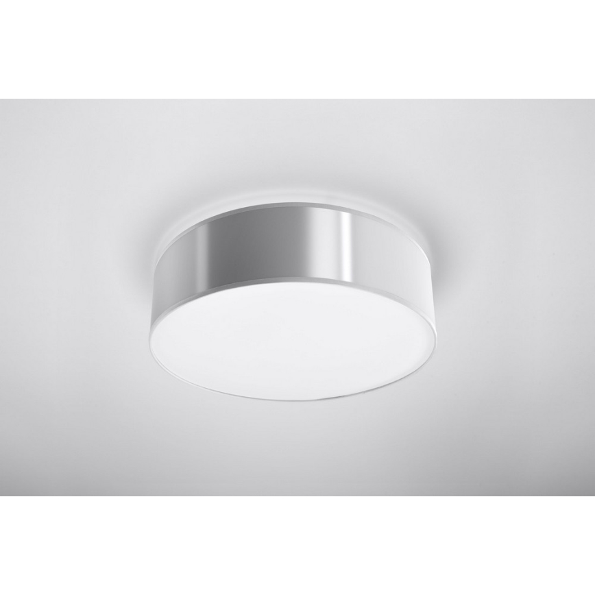 Sollux SL.0122 - Takbelysning ARENA 35 2xE27/60W/230V grå