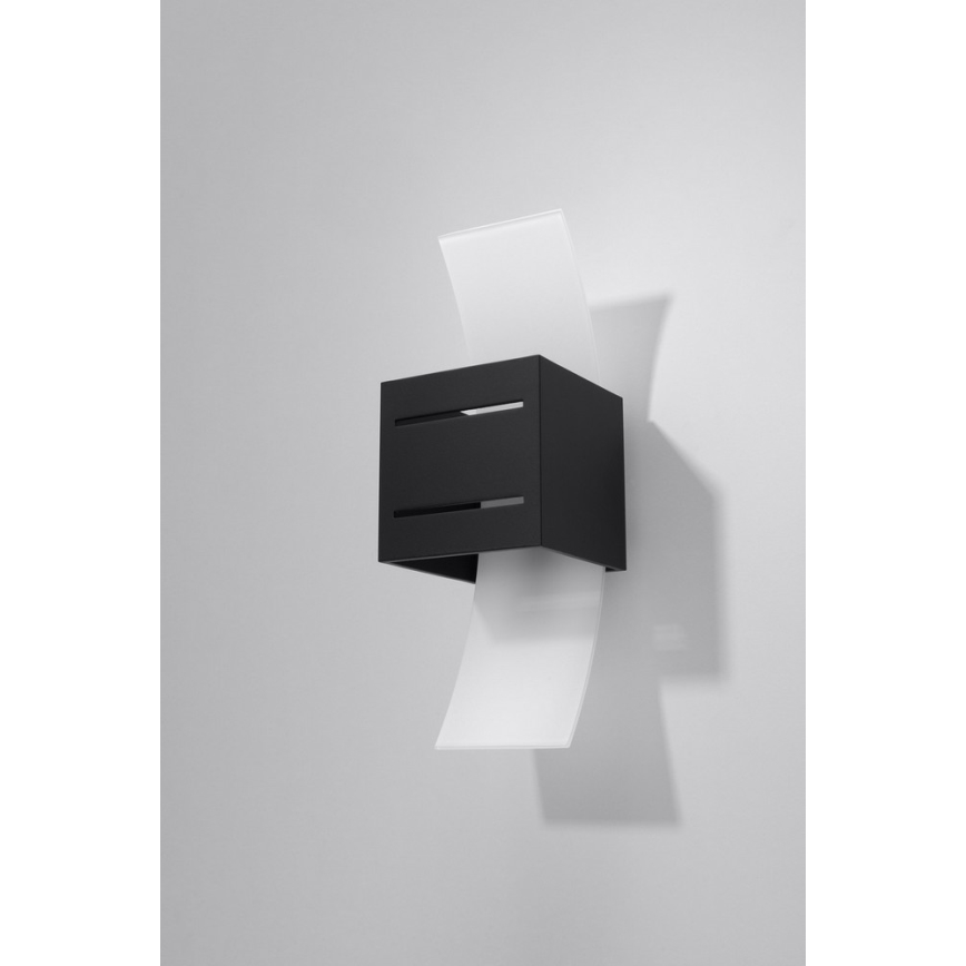 Sollux SL.0201 - Väggbelysning LORETO 1xG9/40W/230V svart