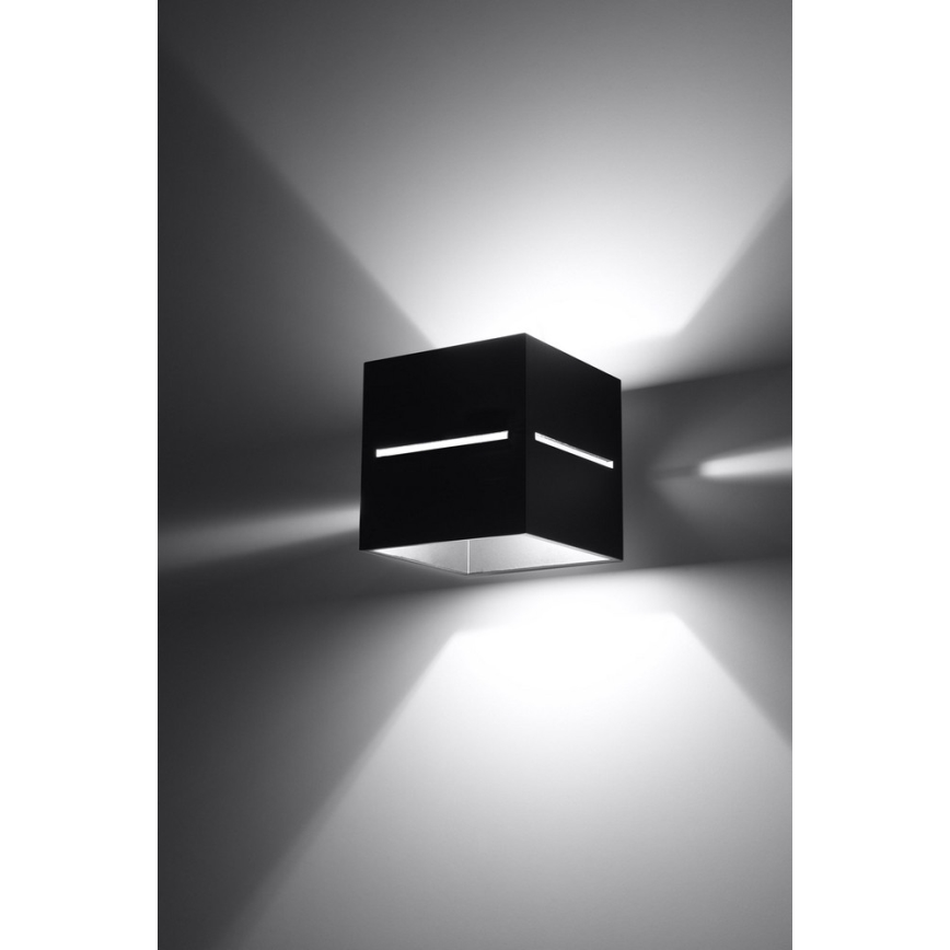 Sollux SL.0204 - Väggbelysning LOBO 1xG9/40W/230V svart