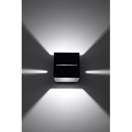 Sollux SL.0204 - Väggbelysning LOBO 1xG9/40W/230V svart