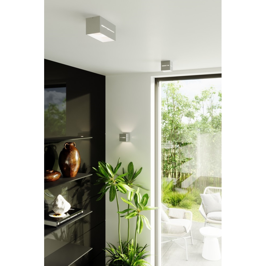 Sollux SL.0205 - Väggbelysning LOBO 1xG9/40W/230V grå