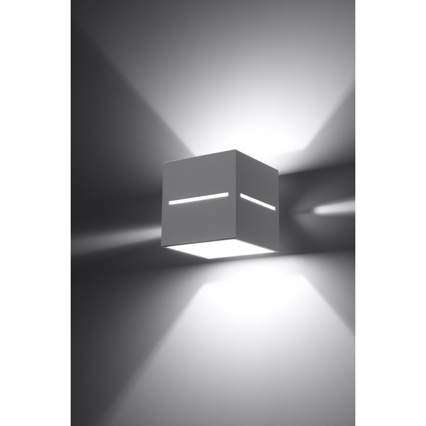 Sollux SL.0206 - Väggbelysning LOBO 1xG9/40W/230V vit