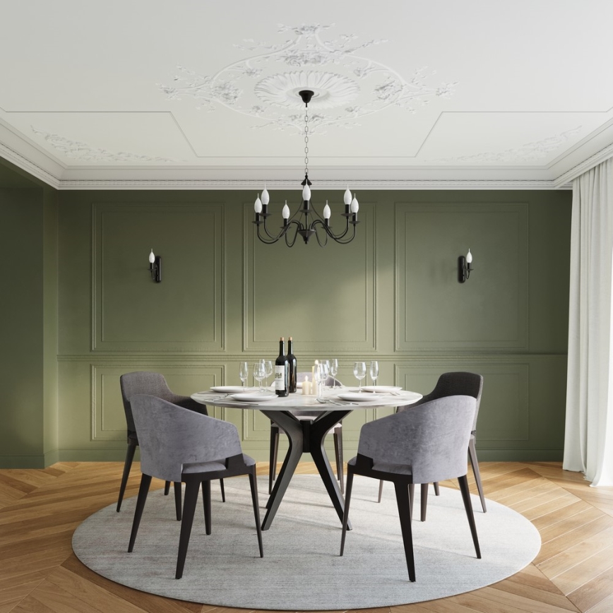 Sollux SL.0220 - Väggbelysning MINERWA 1xE14/40W/230V svart
