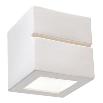 Sollux SL.0230 - Väggbelysning LEO LINE 1xE27/60W/230V vit