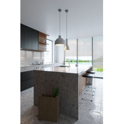 Sollux SL.0280 - Ljuskrona med snöre EMPOLI 1xE27/15W/230V vit