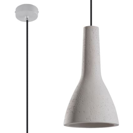Taklampa på kabel EMPOLI 1xE27/15W/230V betong