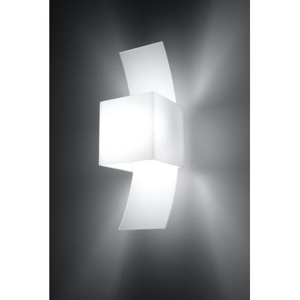 Sollux SL.0301 - Väggbelysning LIMA 1xG9/40W/230V vit