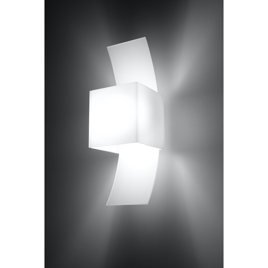 Sollux SL.0301 - Väggbelysning LIMA 1xG9/40W/230V vit