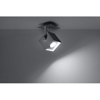 Sollux SL.0321 - Spotlight CEDRA 1 1xGU10/40W/230V grå