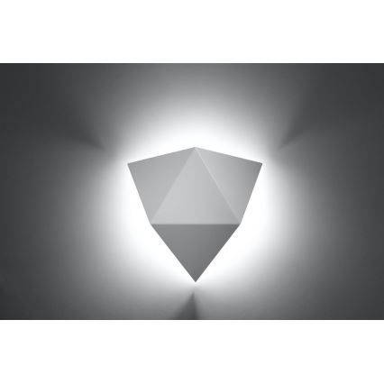 Sollux SL.0420 - Väggbelysning SOLIDO 2xG9/40W/230V vit
